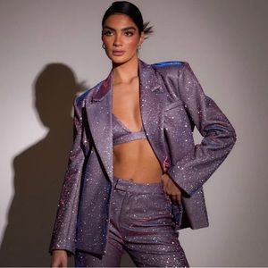 SLA THE LABEL- Purple ASTRID Bralette *NWT*